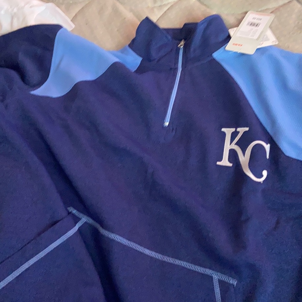 Royals quarter zip up jacket